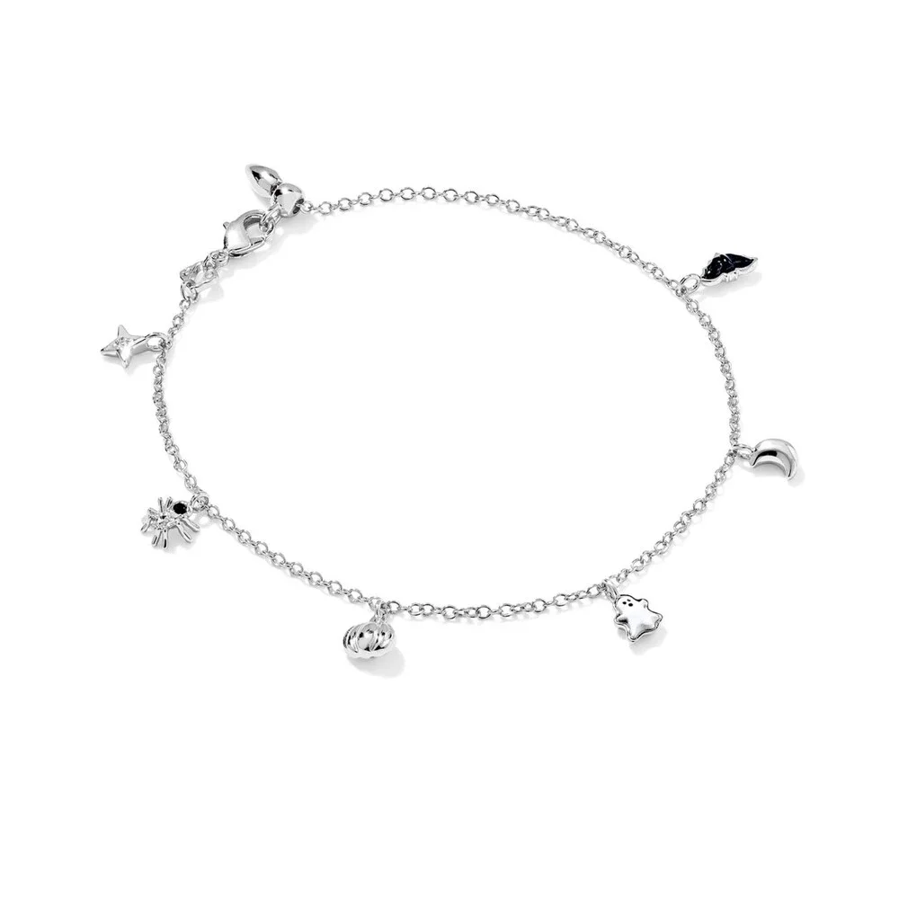 Kendra Scott Halloween Delicate Chain Bracelet Women's OS Silver Fashion GBO3101